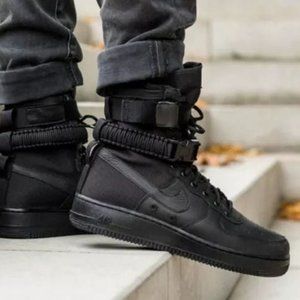 2017 Nike SF Air Force 1 Triple black US Men 11